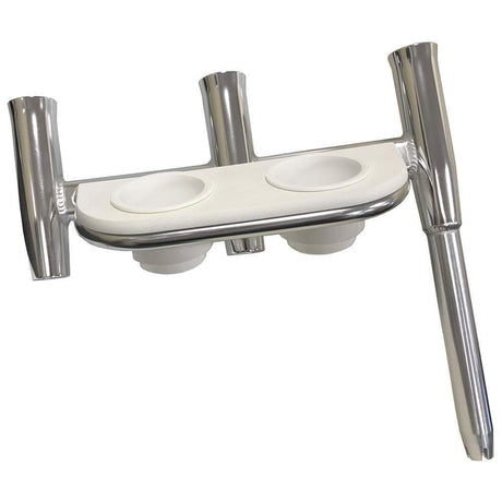 Tigress Qualifies for Free Shipping Tigress Offset Triple Rod Holder with Cup Holders #88148