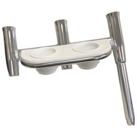 Tigress Qualifies for Free Shipping Tigress Offset Triple Rod Holder with Cup Holders #88148