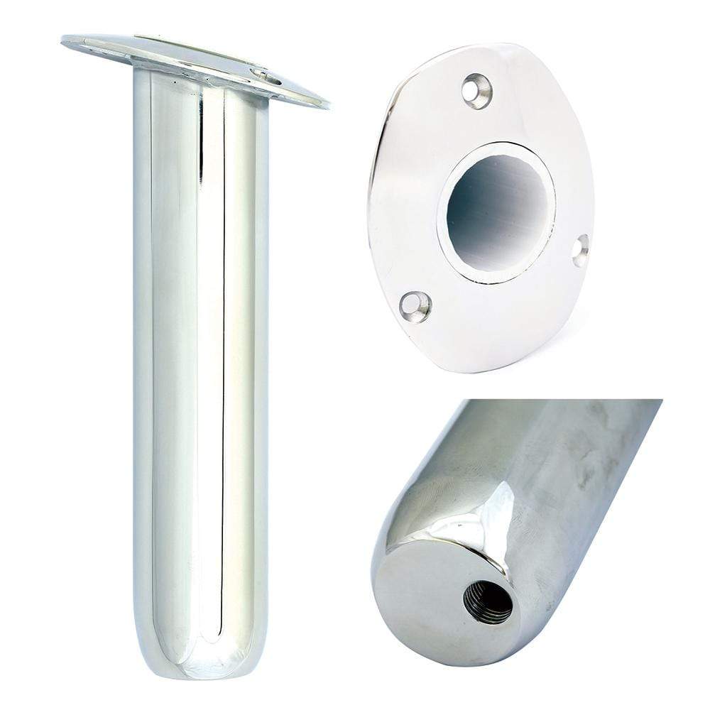 Tigress Qualifies for Free Shipping Tigress Oval Head Closed Base Rod Holder 30-Degree 9" #88535