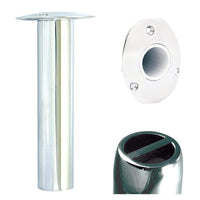 Tigress Qualifies for Free Shipping Tigress Oval Head SS Gunnel Mount Rod Holder 0-Degree 9