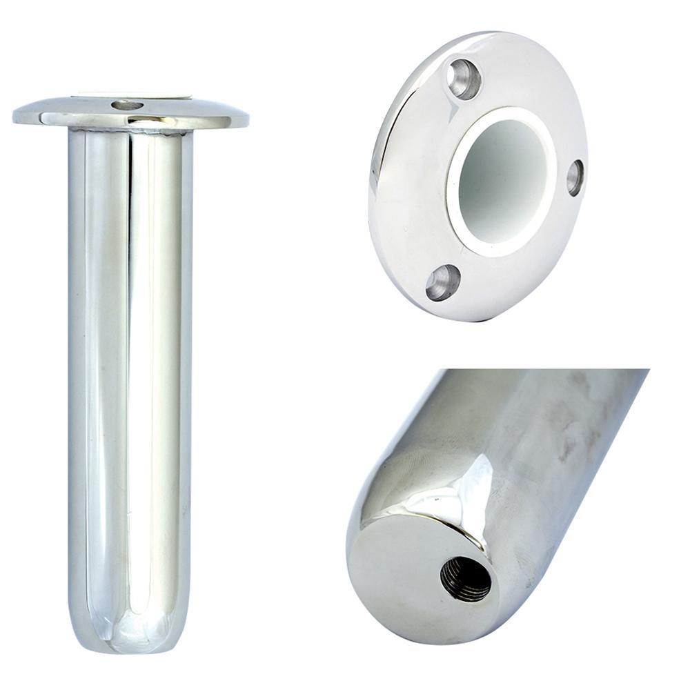 Tigress Qualifies for Free Shipping Tigress Round Head Closed Base Rod Holder 0-Degree 9" #77902
