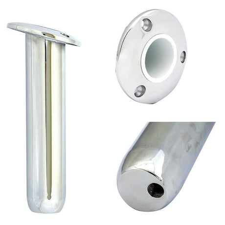 Tigress Qualifies for Free Shipping Tigress Round Head Closed Base Rod Holder 15-Degree 9" #77901