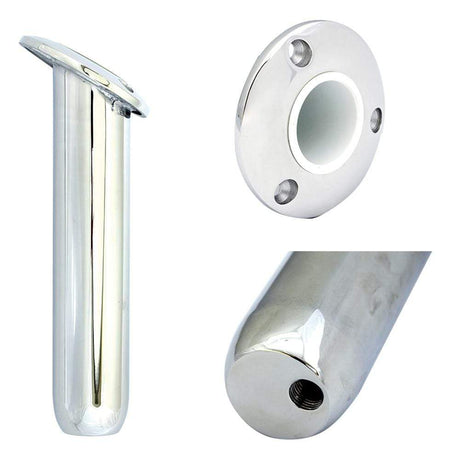 Tigress Qualifies for Free Shipping Tigress Round Head Closed Base Rod Holder 30-Degree 10-1/2" #77906