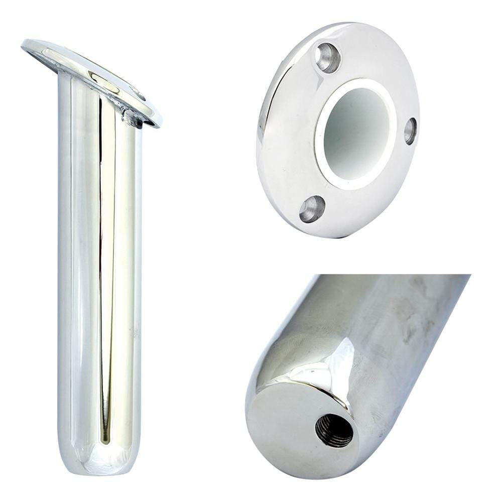 Tigress Qualifies for Free Shipping Tigress Round Head Closed Base Rod Holder 30-Degree 10-1/2" #77906