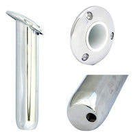 Tigress Qualifies for Free Shipping Tigress Round Head Closed Base Rod Holder 30-Degree 10-1/2