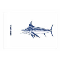Tigress White Marlin Release Flag 12