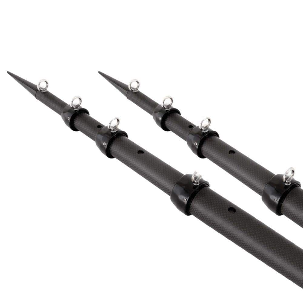 Tigress XD 3k Carbon Fiber Telescoping Outrigger Poles #88679-3