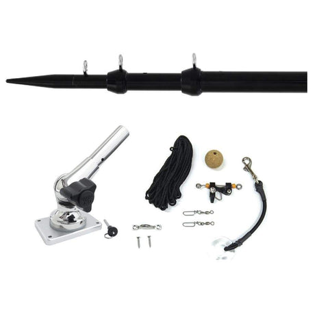 Tigress Qualifies for Free Shipping Tigress XD Center Rigger System 8' Black Center #88621-1