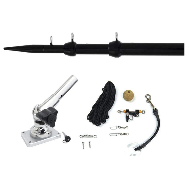 Tigress Qualifies for Free Shipping Tigress XD Center Rigger System 8' Black Center #88621-1