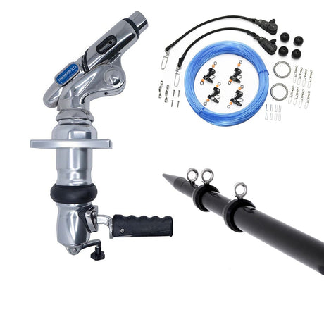 Tigress Not Qualified for Free Shipping Tigress XD Crank Top Mount System 18' Black Outriggers #88825-3