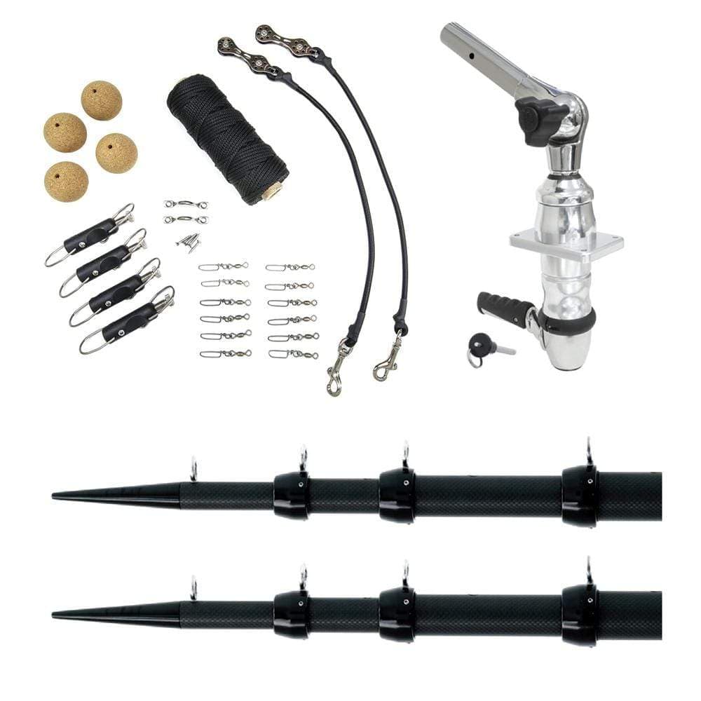 Tigress Not Qualified for Free Shipping Tigress XD Top Mount System 18' Carbon Fiber Black/Black #88679-00