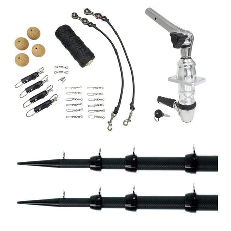 Tigress Not Qualified for Free Shipping Tigress XD Top Mount System 18' Carbon Fiber Black/Black #88679-00