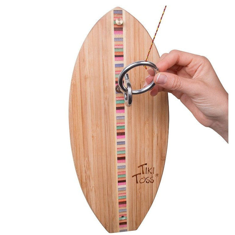 Tiki Toss Qualifies for Free Shipping Tiki Toss Original Hook & Ring Toss Game Surf Color Edition #SPOMHNK2480