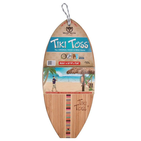 Tiki Toss Qualifies for Free Shipping Tiki Toss Original Hook & Ring Toss Game Surf Color Edition #SPOMHNK2480