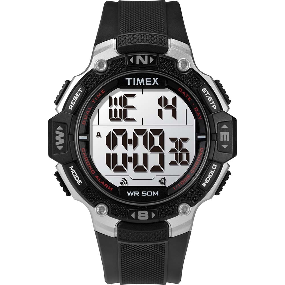 Timex Qualifies for Free Shipping Timex DGTL 42mm Black Resin Strap Watch #TW5M41200