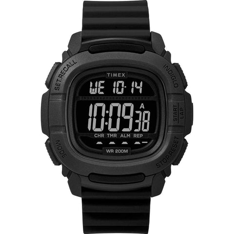 Timex Qualifies for Free Shipping Timex DGTL BST.47 Black Boost Shock Watch #TW5M26100JV