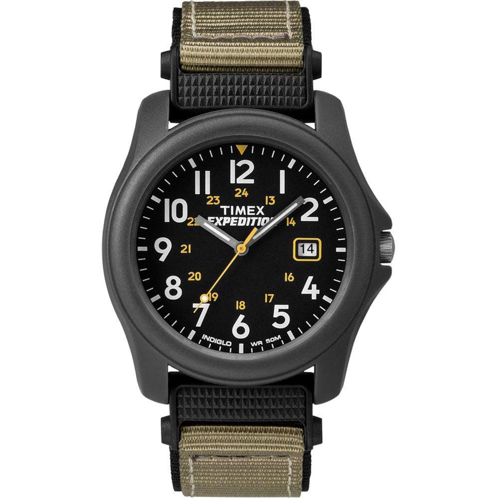 Timex Qualifies for Free Shipping Timex Expedition Camper Watch Black Nylon Band #T42571JV