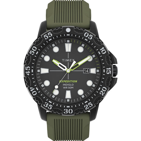 Timex Qualifies for Free Shipping Timex Expedition Gallatin Green Dial & Strap #TW4B25400