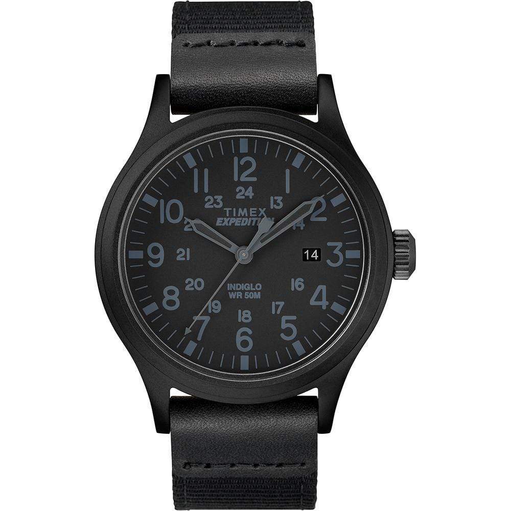 Timex Qualifies for Free Shipping Timex Expedition Scout 40mm Black Fabric Strap Watch #TW4B14200