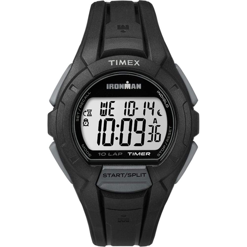 Timex Qualifies for Free Shipping Timex Ironman 10-Lap Black #TW5K940009J