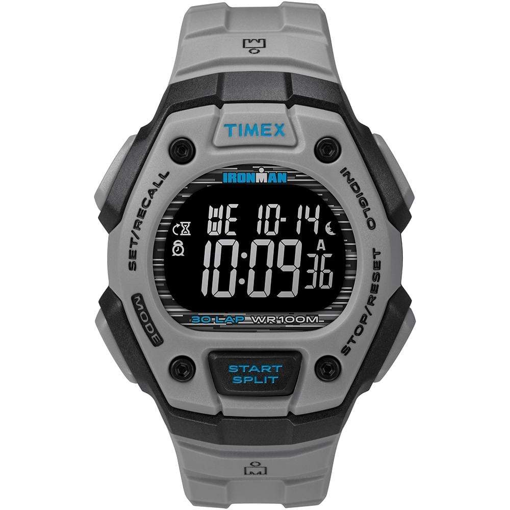 Timex Qualifies for Free Shipping Timex Ironman Classic 30 Gray Black #TW5M24300JV
