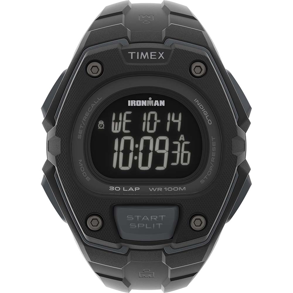 Timex Qualifies for Free Shipping Timex Ironman Classic 30 Oversized Black #TW5M48600
