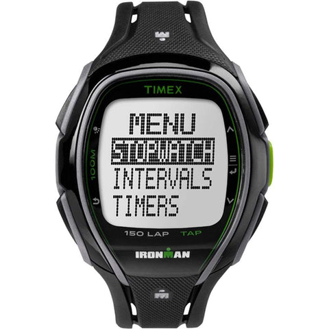 Timex Qualifies for Free Shipping Timex Ironman Sleek 150 Unisex Black Watch #TW5K96400E4