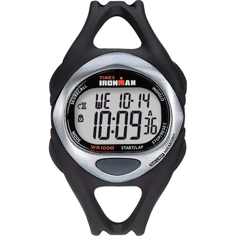 Timex Qualifies for Free Shipping Timex Ironman Triathlon 50-Lap Full Size Black/Stainless #T54281