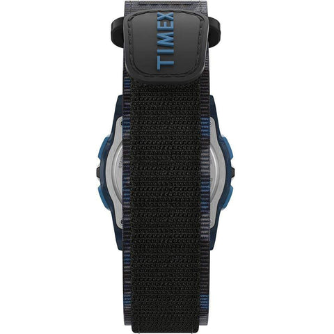Timex Kids Digital 35mm Blue Camo Fast Wrap Watch #TW7C77400XY