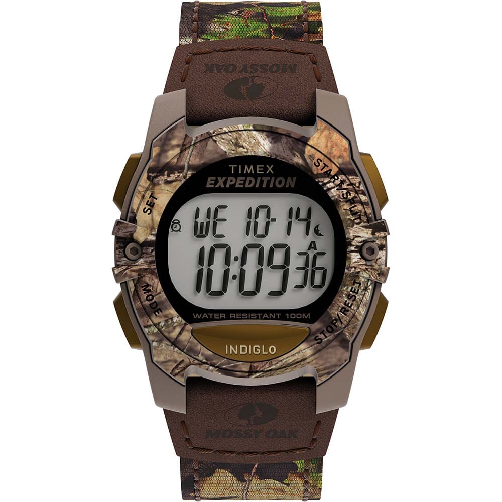 Timex Qualifies for Free Shipping Timex Mossy Oak Expedition Unisex Digital Country Camo #TW4B19800