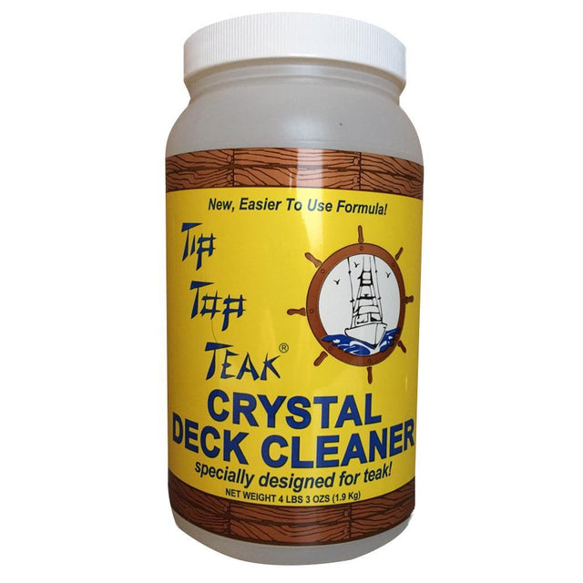 Tip Top Teak Qualifies for Free Shipping Tip Top Teak Crystal Deck Cleaner Half Gallon #TC 2001