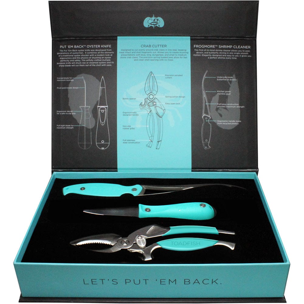 Toadfish Qualifies for Free Shipping Toadfish Coastal Kitchen Collection Oyster Knife #1011
