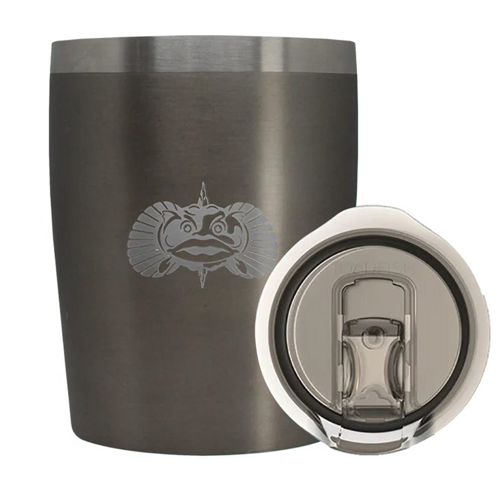 Toadfish Qualifies for Free Shipping Toadfish Non-Tipping 10oz Rocks Tumbler Graphite #1077