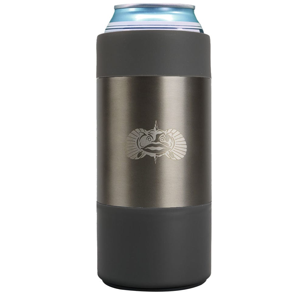Toadfish Qualifies for Free Shipping Toadfish Non-Tipping 16oz Can Cooler Graphite #1126