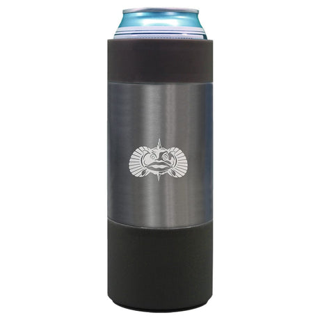 Toadfish Qualifies for Free Shipping Toadfish Non-Tipping Slim Can Cooler Graphite #1071