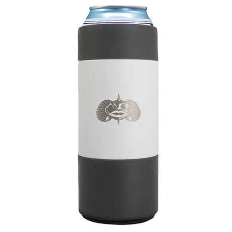 Toadfish Qualifies for Free Shipping Toadfish Non-Tipping Slim Can Cooler White #1043