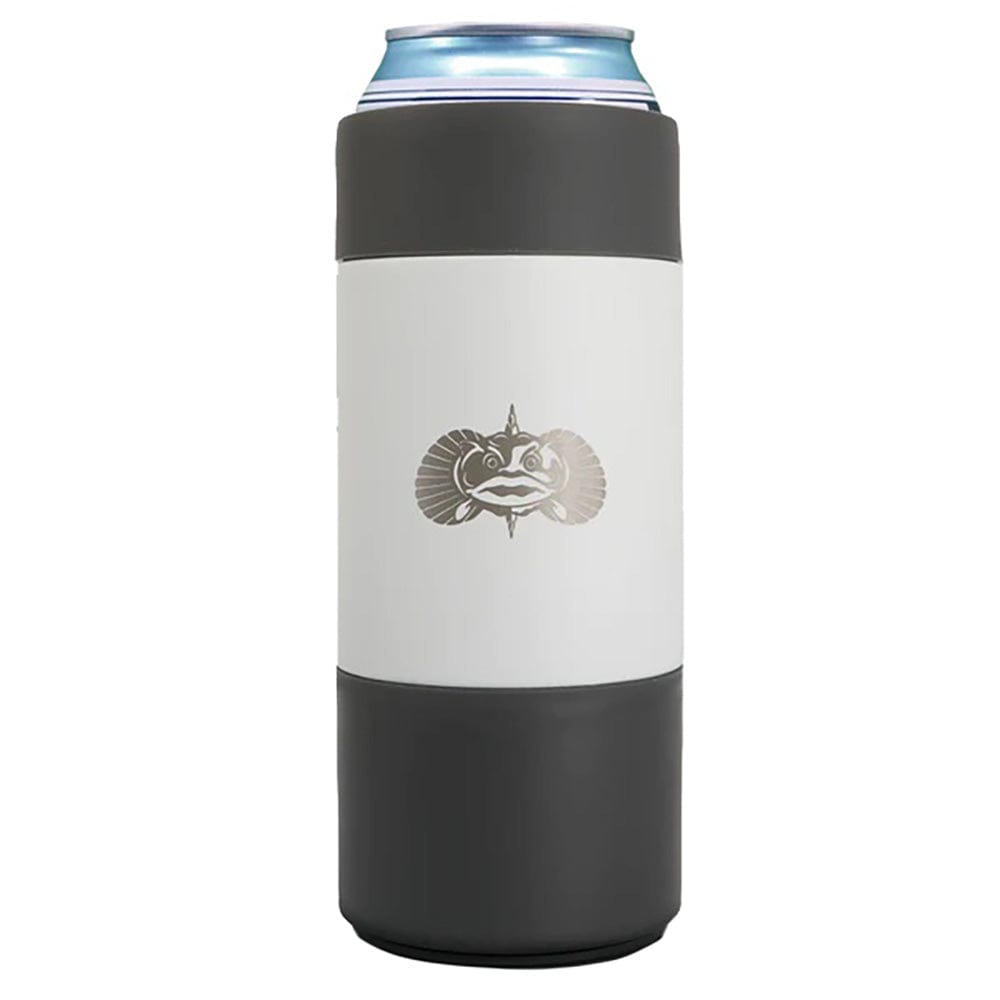 Toadfish Qualifies for Free Shipping Toadfish Non-Tipping Slim Can Cooler White #1043