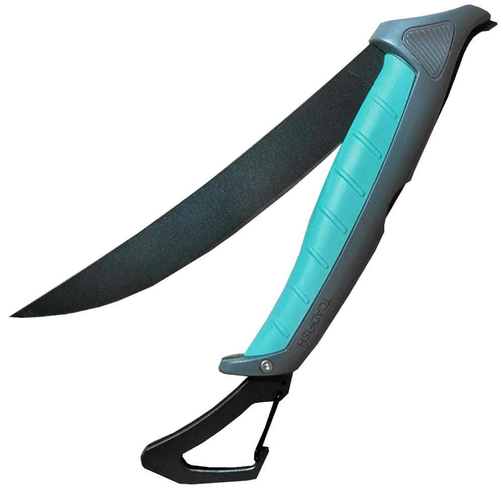 Toadfish Qualifies for Free Shipping Toadfish Stowaway Folding Filet Knife with Built In #1082