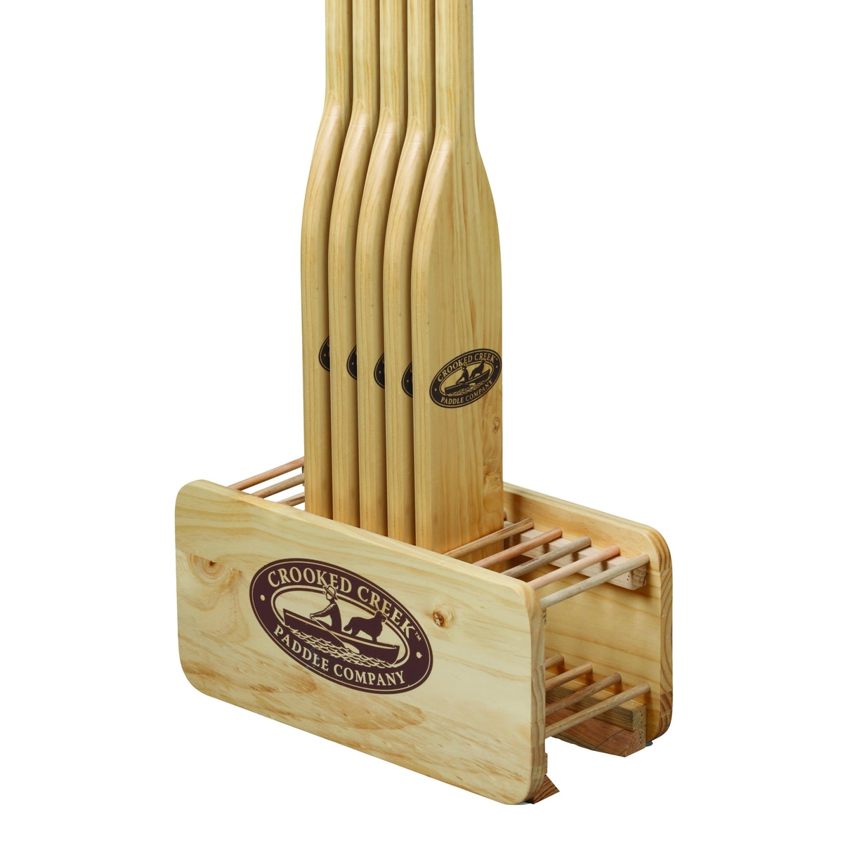 Trac Outdoors Crooked Creek Wooden Oar Display #C10497
