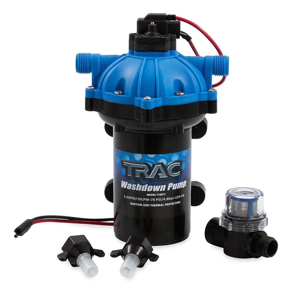 Trac Outdoors Qualifies for Free Shipping Trac Outdoors T10077 Washdown Pump 5.3 GPM #69381