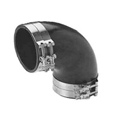 Trident Marine Qualifies for Free Shipping Trident Marine 4" 90-Degee Elbow with Clamps #TRL-490-S/S