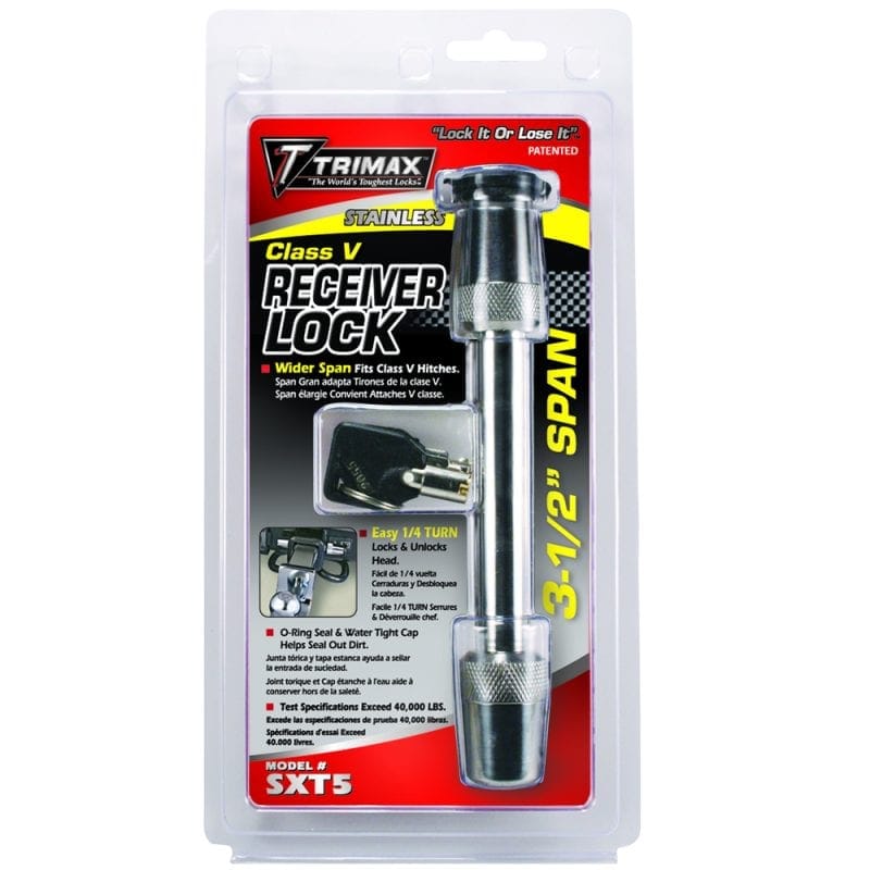 Trimax Locks Qualifies for Free Shipping Trimax Locks 5/8" Receiver Lock Wide V Hitches #SXT5