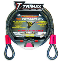 Trimax Locks Qualifies for Free Shipping Trimax Locks Dual Loop Multi-Use Cable #TDL1212