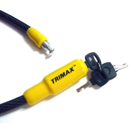 Trimax Locks Qualifies for Free Shipping Trimax Locks Quadra-Braid 32" x 15mm Integrated Cable Lock #TQ1532