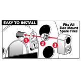 Trimax Locks Qualifies for Free Shipping Trimax Locks Spare Tire Nut Lock #TNL740