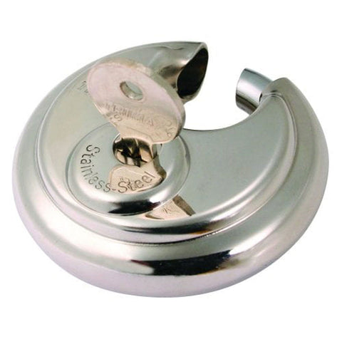 Trimax Locks Qualifies for Free Shipping Trimax Locks SS 70mm Round Padlock with 10mm Shackle 3-pk #TRP3170