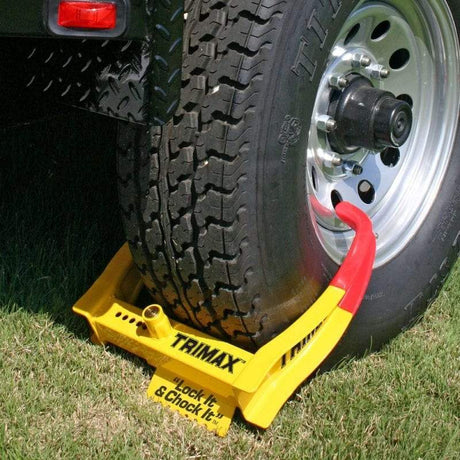 Trimax Locks Qualifies for Free Shipping Trimax Locks Trimax Wheel Chock Lock #TCL75