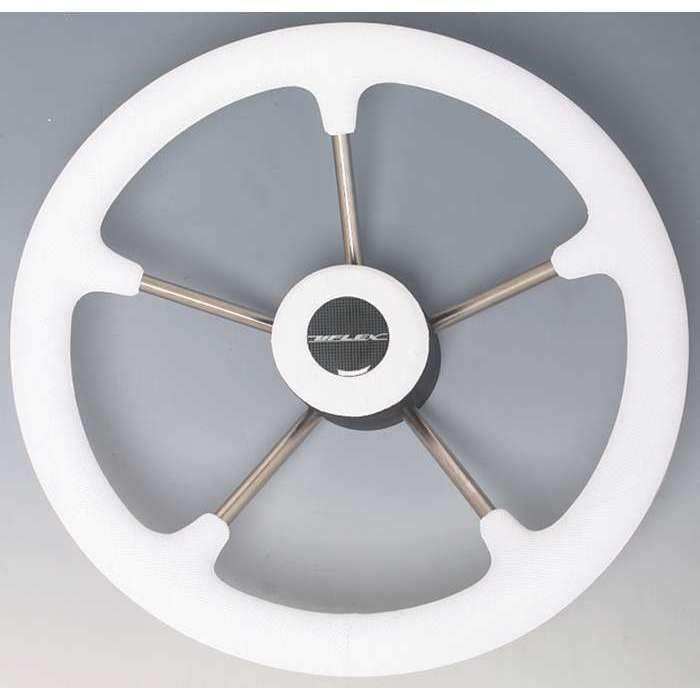 Uflex USA Not Qualified for Free Shipping Uflex 13.8" Diameter 5-Spoke White Polished #V70W
