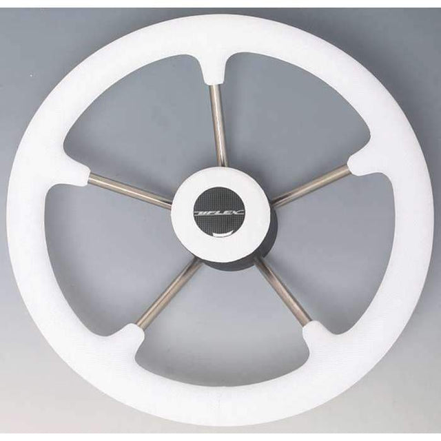 Uflex USA Not Qualified for Free Shipping Uflex 13.8" Diameter 5-Spoke White Polished #V70W