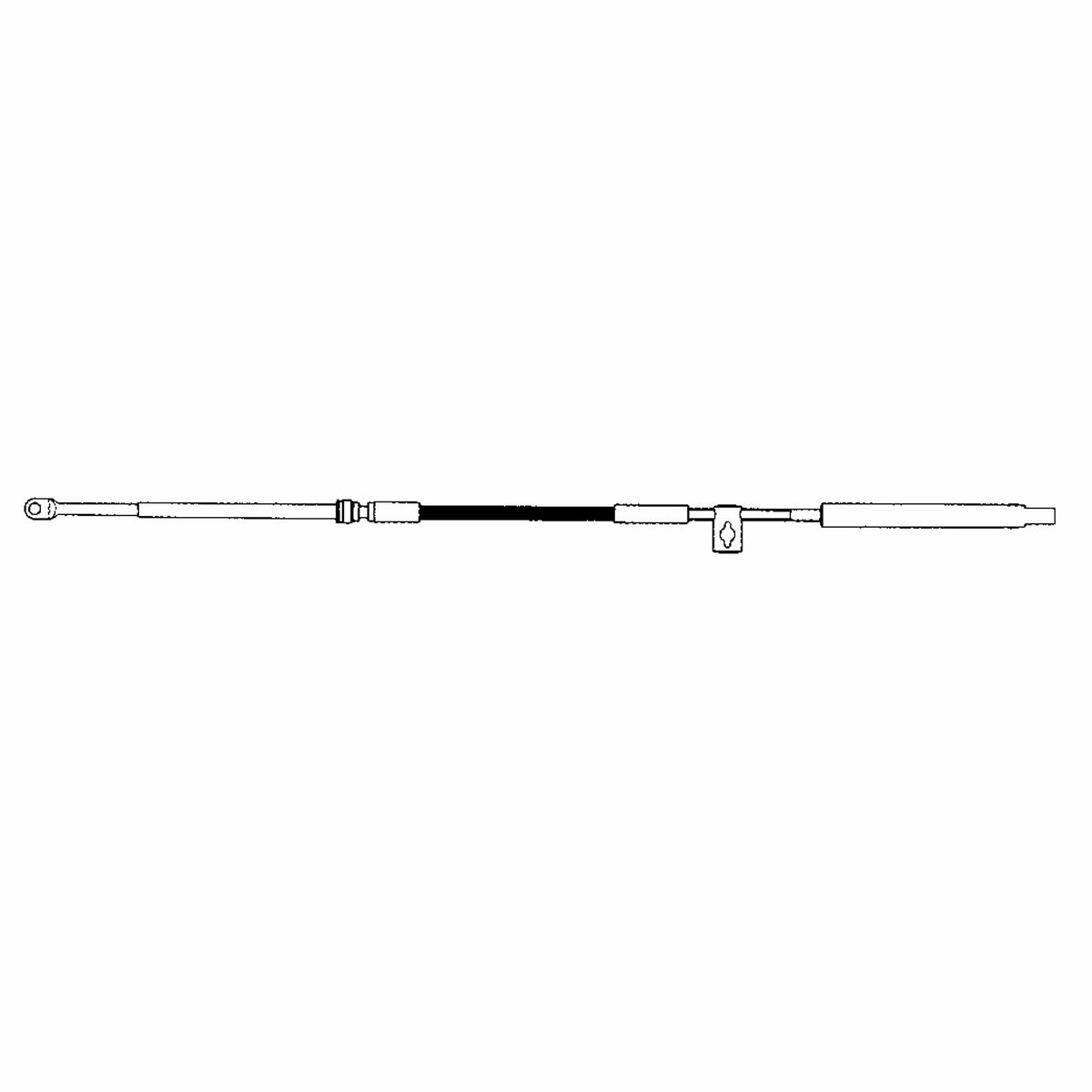 Uflex USA Qualifies for Free Shipping Uflex 18' Mercury Generation II Control Cable #C36X18